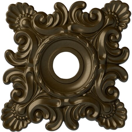 Crawley Ceiling Medallion (Fits Canopies Up To 6 3/4), 18W X 18H X 3 1/4ID X 1 1/2P